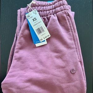 NWT Adidas Originals Quiet Crimson Jogger Pants